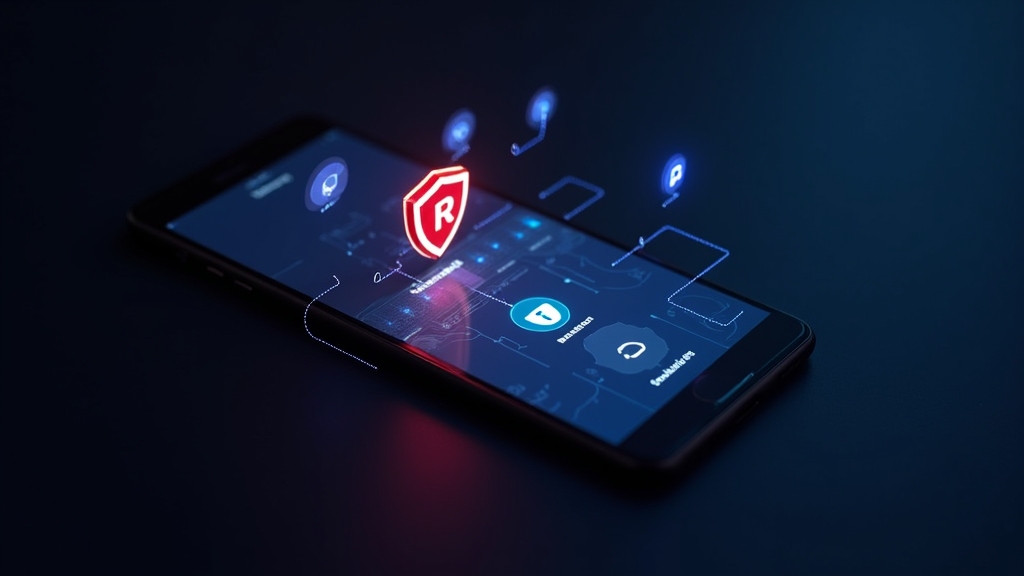 Phone and tablet showing secure casino app access features
