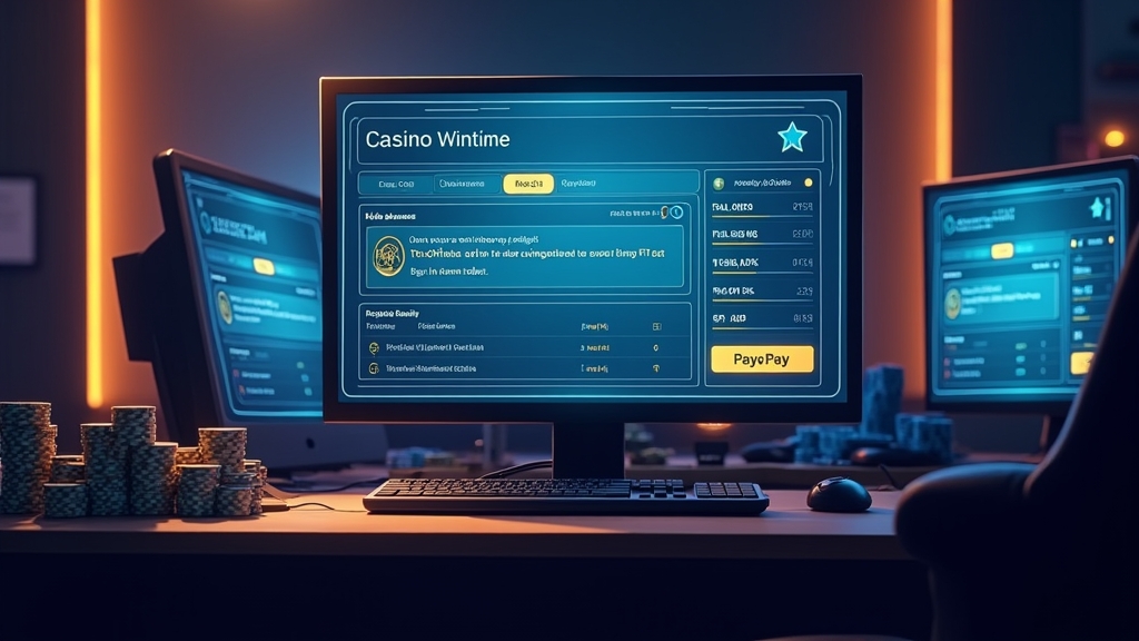 Casino payout review screen with chips and a secure withdrawal queue